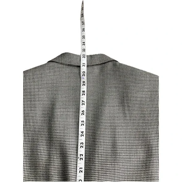 Burberry London ‘Bond Street‘ Blazer Men 38R Houndstooth Silk Wool Recent Jacket